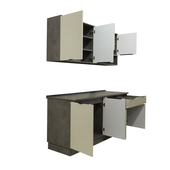 Kitchen set HOBEL EX-E27 MDF (1539) PICADO K539/6410 (10) 