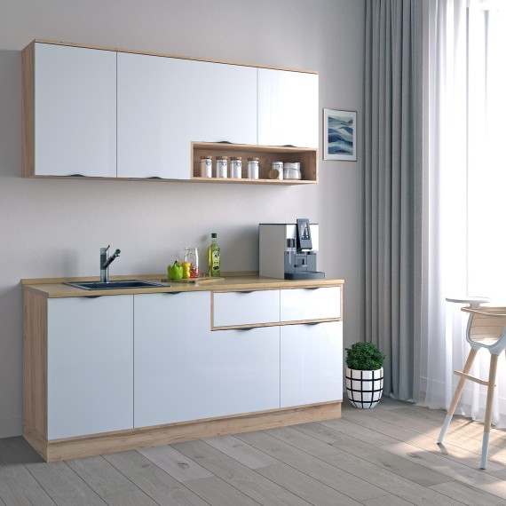 Готовый гарнитур HOBEL EX-E27 MDF (5270) PICADO K003/6010 (10) 