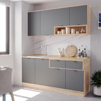 Готовый гарнитур HOBEL EX-E27 MDF (5270) PICADO K003/S036 (10) 