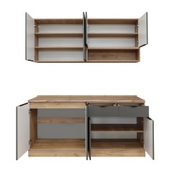 Kitchen set HOBEL EX-E27 MDF (5270) PICADO K003/S036 (10) 
