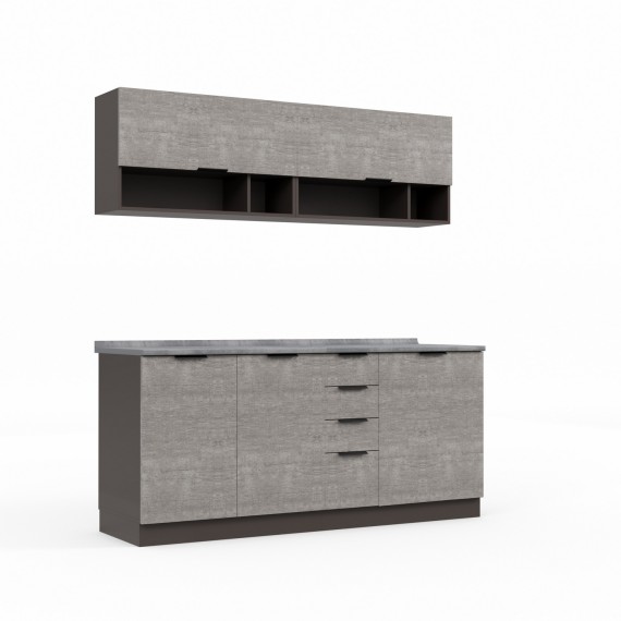 Готовый гарнитур HOBEL EX-E28 MDF (7093) TREX-96 7184/7083 (9) 