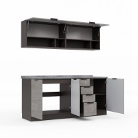 Готовый гарнитур HOBEL EX-E28 MDF (7093) TREX-96 7184/7083 (9) 
