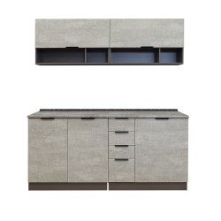 Готовый гарнитур HOBEL EX-E28 MDF (7093) TREX-96 7184/7083 (9) 