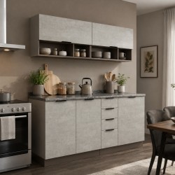 Готовый гарнитур HOBEL EX-E28 MDF (7093) TREX-96 7184/7083 (9) 