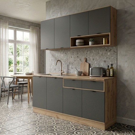 Kitchen set HOBEL EX-E27 MDF (5270) PICADO K003/S036 (10) 