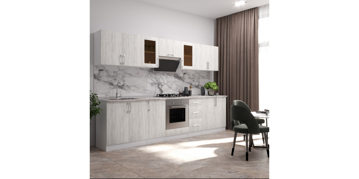 Kitchen set HOBEL X101 (7050) 8681/ORMA 144 (10) 