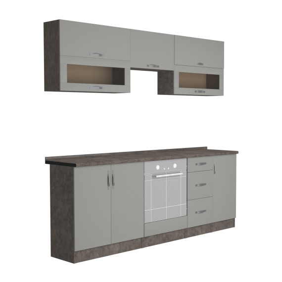 Kitchen set HOBEL X153 K539/0197 (9) 