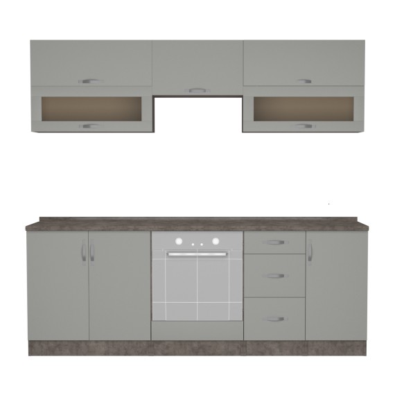 Kitchen set HOBEL X153 K539/0197 (9) 