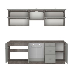 Kitchen set HOBEL X153 K539/0197 (9) 