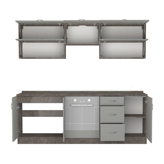 Kitchen set HOBEL X153 K539/0197 (9) 