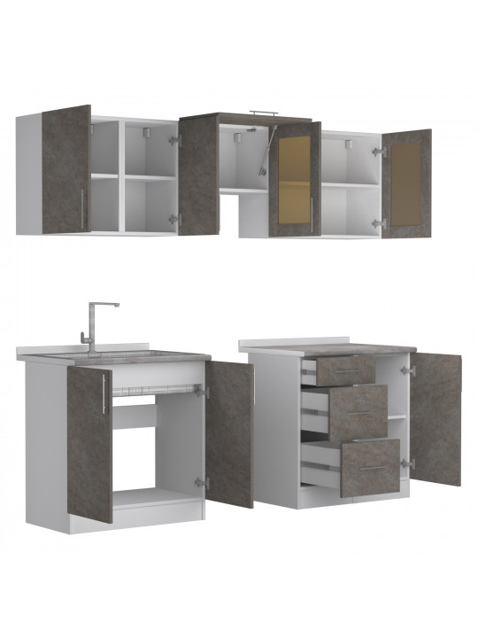 Готовый гарнитур HOBEL X31 (7351) 8681/K540 (8) 