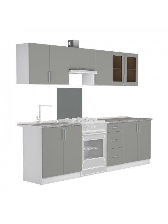Kitchen set HOBEL X38 (7050) 8681/0197 (9) 