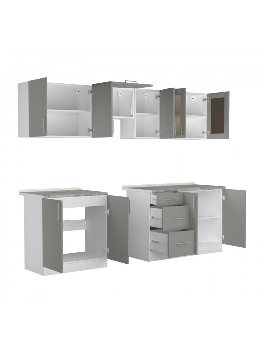 Kitchen set HOBEL X38 (7050) 8681/0197 (9) 