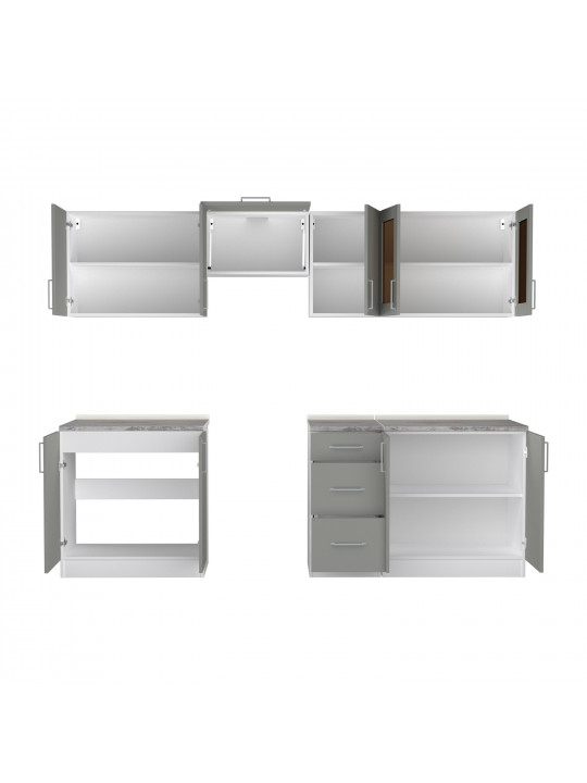 Kitchen set HOBEL X38 (7050) 8681/0197 (9) 