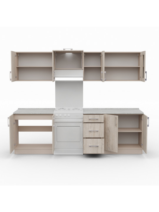 Խոհանոցային հավաքածու HOBEL X38 UZ-819 INOX (720CK) ORMA 069/5529 (9) 