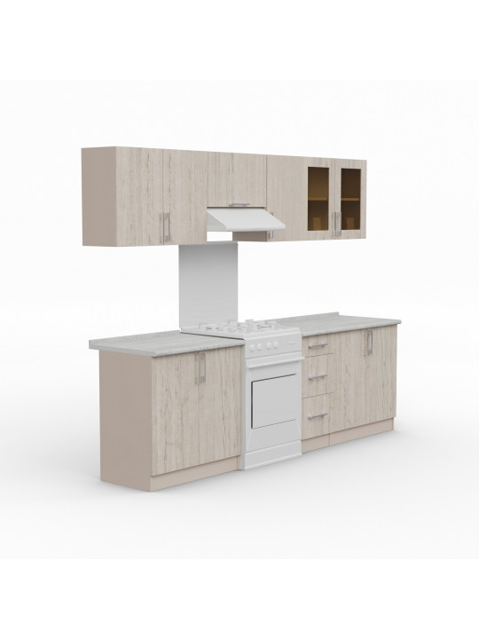 Խոհանոցային հավաքածու HOBEL X38 UZ-819 INOX (720CK) ORMA 069/5529 (9) 