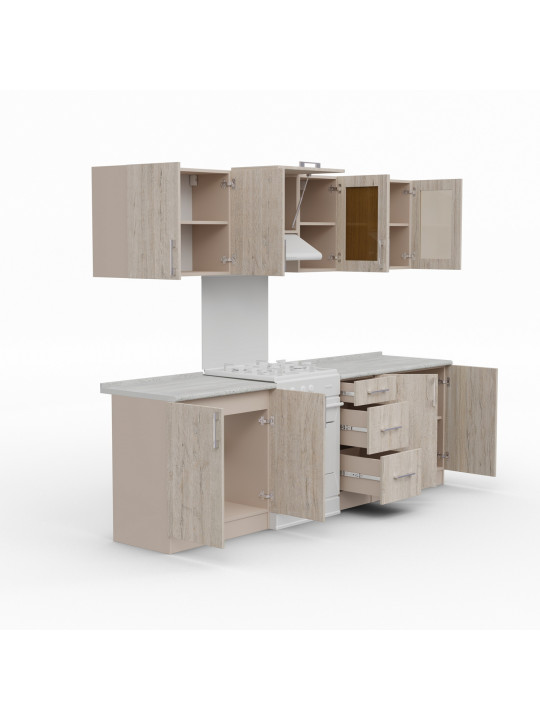 Խոհանոցային հավաքածու HOBEL X38 UZ-819 INOX (720CK) ORMA 069/5529 (9) 