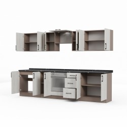 Готовый гарнитур HOBEL X101 (3122) K096/ORMA 144 (10) 