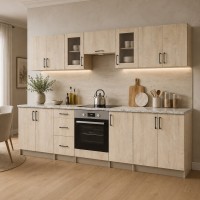 Готовый гарнитур HOBEL X101 (7050) K096/K107 (11) 
