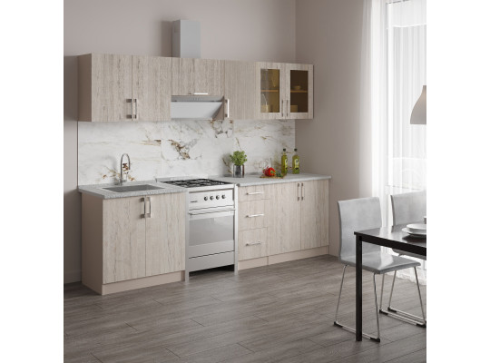 Готовый гарнитур HOBEL X38 UZ-819 INOX (720CK) ORMA 069/5529 (9) 