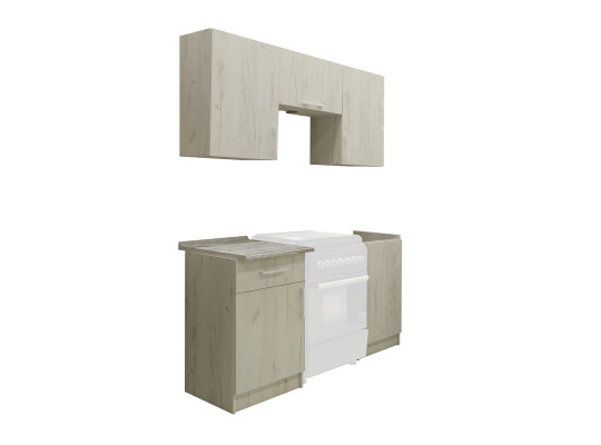 Готовый гарнитур HOBEL X70 CL/01 (WH) K001 P2 (5) 