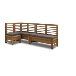 Kitchen corner HOBEL CORNER OLIVER WOOD NATURAL/LEONARDO 5 L (5) 