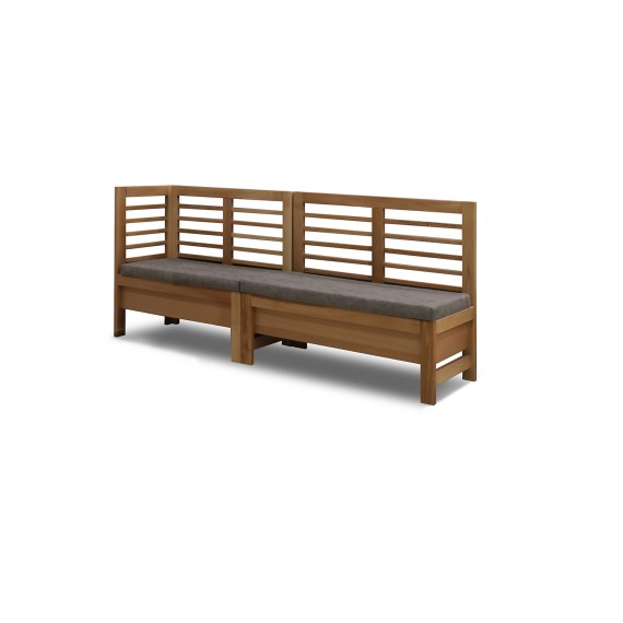 Кухонный уголок HOBEL CORNER OLIVER WOOD NATURAL/LEONARDO 5 L (5) 