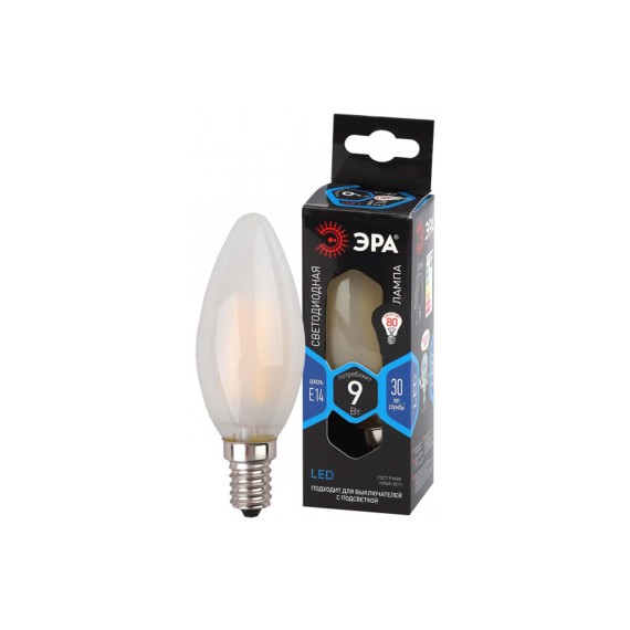 Лампa ERA F-LED B35-9W-840-E14 FROST 