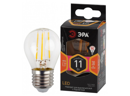 Lamp ERA F-LED P45-11W-827-E27 
