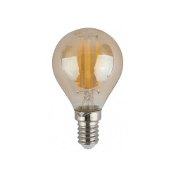 Lamp ERA F-LED P45-9W-840-E14 Gold 