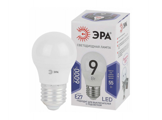 Lamp ERA LED P45-9W-860-E27 
