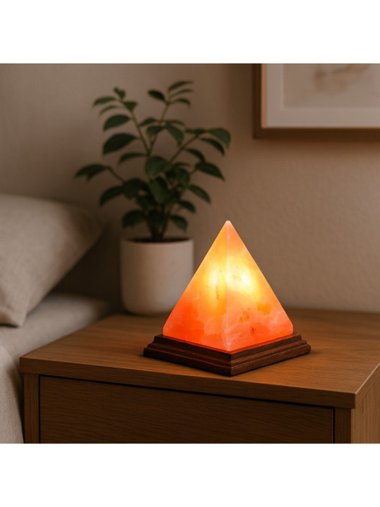 Ночник BARRY BEAUTY SALT BULB PYRAMIDE 