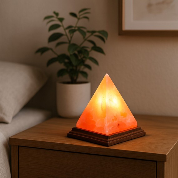 Lampshade BARRY BEAUTY SALT BULB PYRAMIDE 