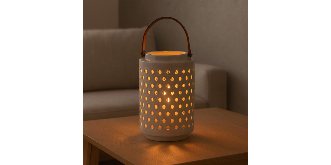 Մոմակալ KOOPMAN CERAMIC 24CM 3ASS (HZ1962200)