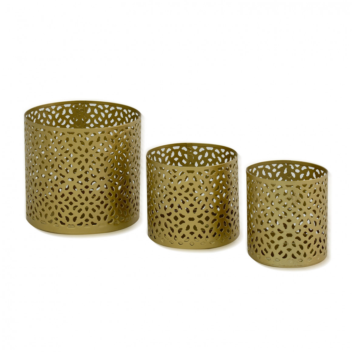 Candlestick KOOPMAN TEALIGHT HOLDER OF 3 SIZES (324342) (NB1422490)