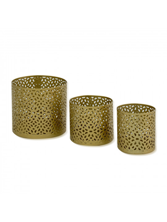 Մոմակալ KOOPMAN TEALIGHT HOLDER OF 3 SIZES (324342) (NB1422490)