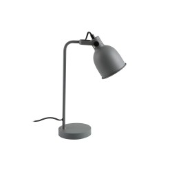 Lampshade KOOPMAN TABLE LAMP METAL 42CM GREY (Y03000120)