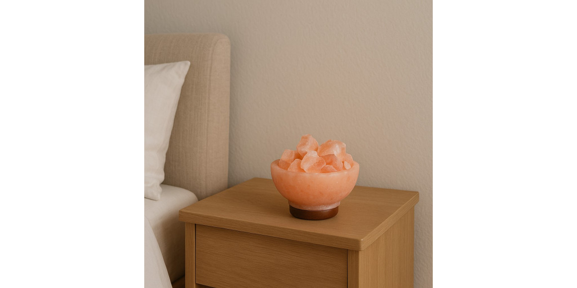 Lampshade BARRY BEAUTY SALT BULB (WITH POT STONES) FLORIAN 