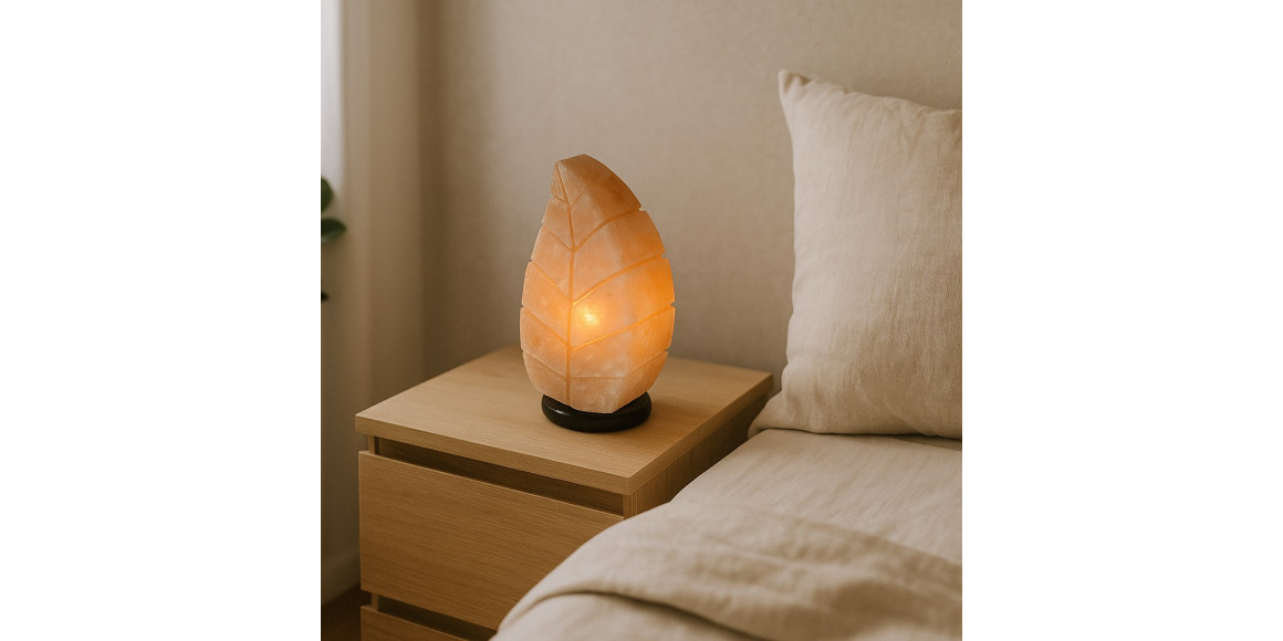 Lampshade BARRY BEAUTY SALT BULB LEAF 