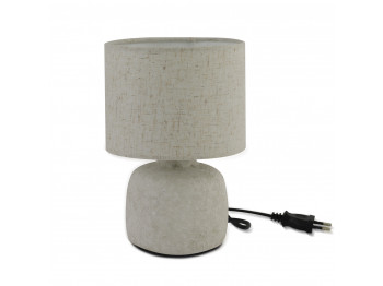 Լուսամփոփ KOOPMAN TABLE LAMP STONEWARE E14 (551373) (LP9000020)