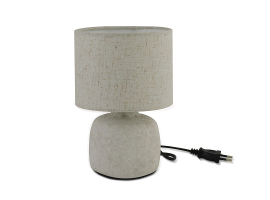 Լուսամփոփ KOOPMAN TABLE LAMP STONEWARE E14 (551373) (LP9000020)