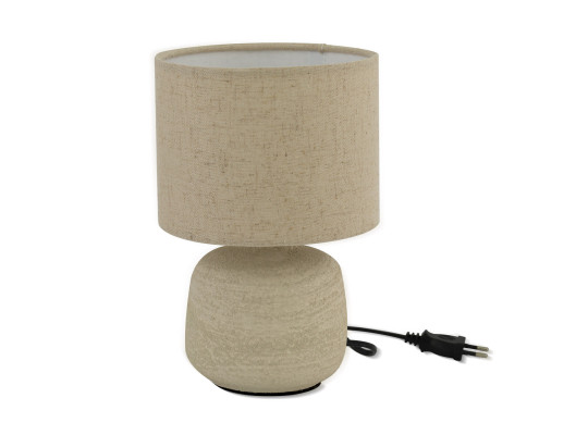 Լուսամփոփ KOOPMAN TABLE LAMP STONEWARE E14 (551397) (LP9000030)