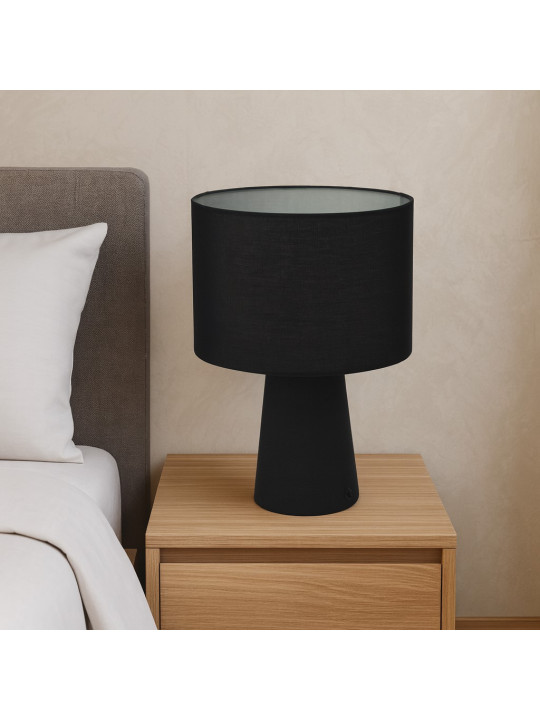 Լուսամփոփ KOOPMAN TABLE LAMP 23X34CM BLACK (094658) (HZ1601170)