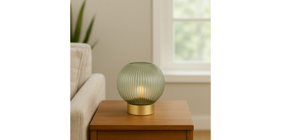 Lampshade KOOPMAN TABLE LAMP BALL 20CM GREEN (XX8113135)