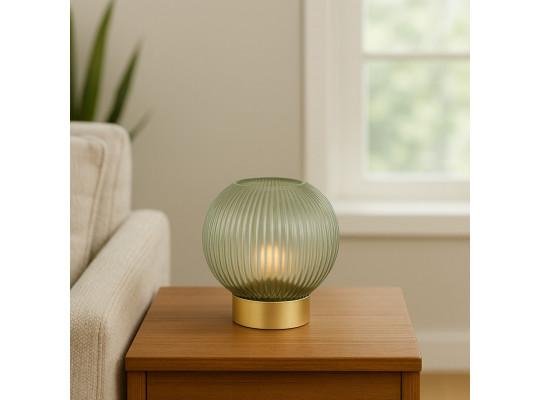 Ночник KOOPMAN TABLE LAMP BALL 20CM GREEN (XX8113135)