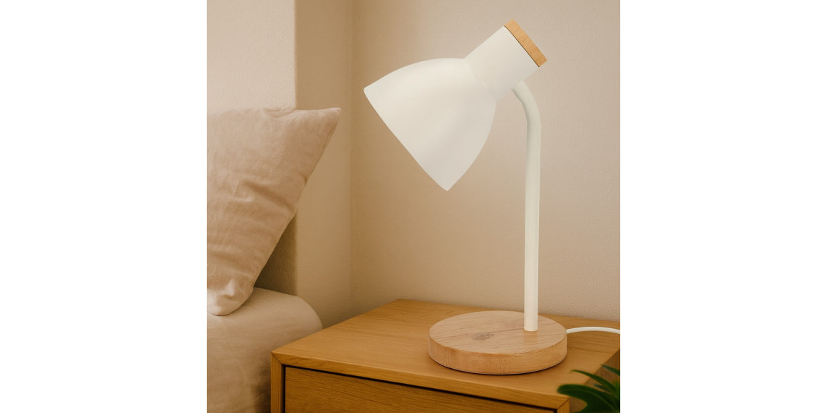 Լուսամփոփ KOOPMAN TABLE LAMP METAL WITH WOOD (927116) (HZ1601010)