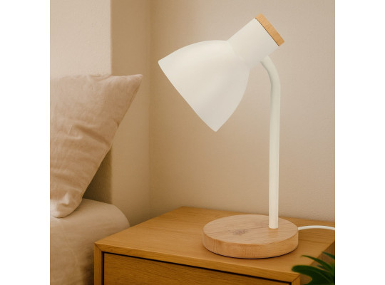 Ночник KOOPMAN TABLE LAMP METAL WITH WOOD (927116) (HZ1601010)