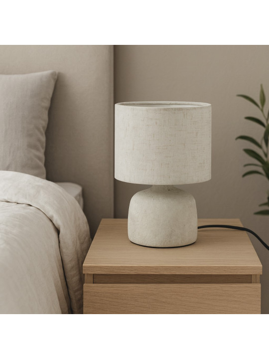 Ночник KOOPMAN TABLE LAMP STONEWARE E14 (551373) (LP9000020)