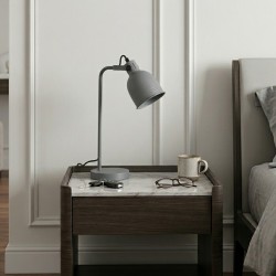 Ночник KOOPMAN TABLE LAMP METAL 42CM GREY (Y03000120)