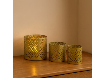 Մոմակալ KOOPMAN TEALIGHT HOLDER OF 3 SIZES (324342) (NB1422490)